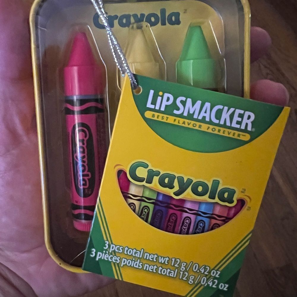 Crayola Lip Smacker Set of 3 Lip Balms